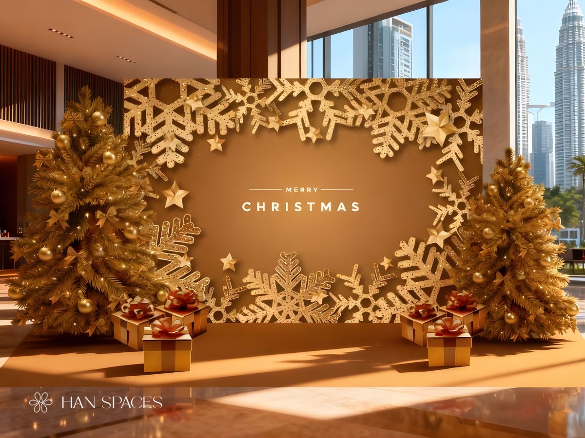 trang-tri-van-phong-voi-backdrop-tone-vang-an-tuong-sang-trong